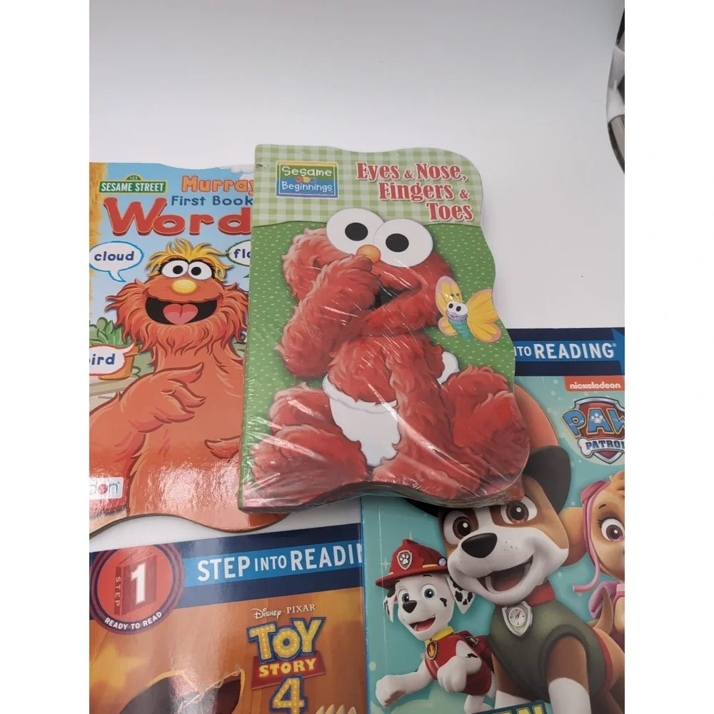 Sesame Street Beginnings Board Books Learning Book Lot Toy Story Elmo